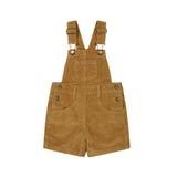 Jamie Kay Casey Cord Short Overalls | Bronzed