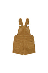 Jamie Kay Casey Cord Short Overalls | Bronzed