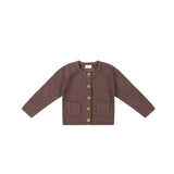 Jamie kay Simple Cardigan | Prune