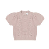Jamie Kay Vivienne Knitted Top | Dusky Rose