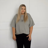 SIGNATURE TEE | GRAY (WOMEN'S)