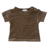 Chunky Waffle Tee | Chocolate