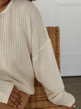 CROPPED PULLOVER | CREAM (WOMEN'S)