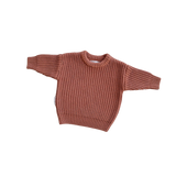 JUMPER | SUPER CHUNKY | TERRACOTTA