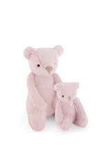 Jamie Kay Snuggle Bunnies - George the Bear - Powder Pink