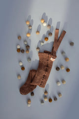Silly Silas Granny Teddy Footed Tights | Granola
