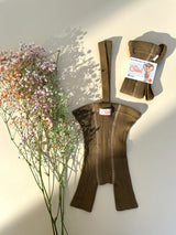 Silly Silas Shorty Tights- Acorn Brown