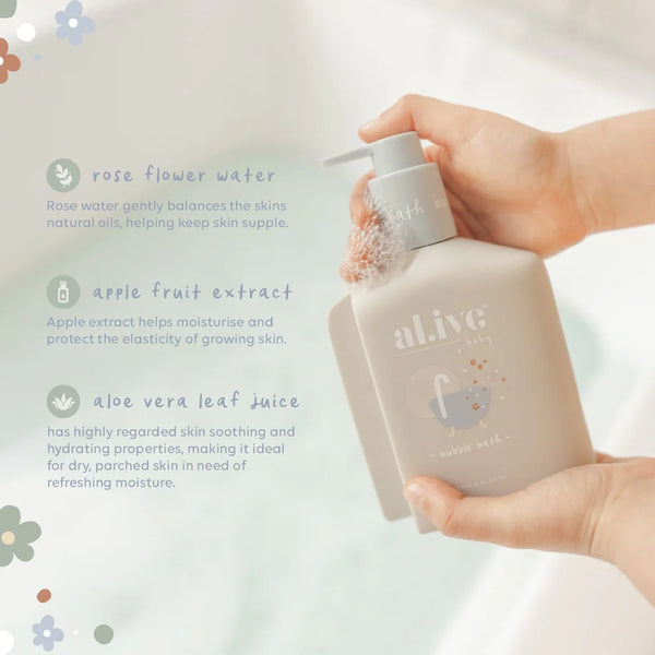 SHORT PRE ORDER Baby Bubble Bath | Apple Blossom