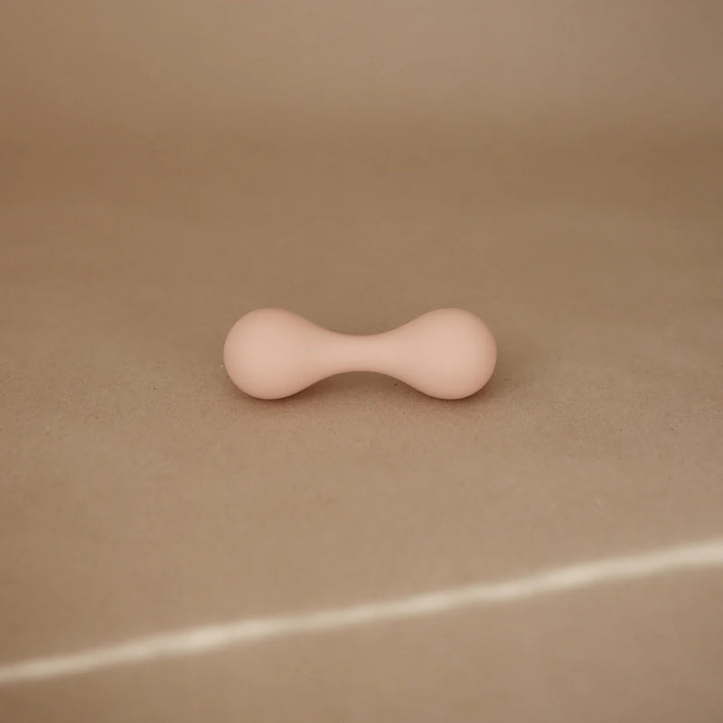 Silicone Baby Rattle Toy | Blush