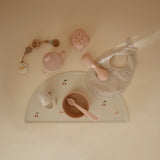 Silicone Baby Rattle Toy | Blush