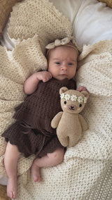 Crochet Shorts | Coffee