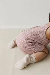 Jamie Kay Cable Weave Ankle Socks | Sandstone