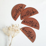 Semi Circle Earthside Plaque