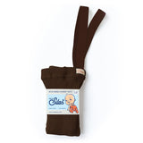 Silly Silas Footed Tights- Chocolate Brown