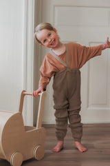 Silly Silas ROOMY Tights- Peanut Blend