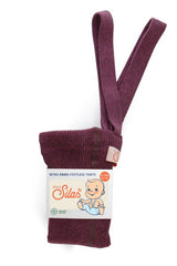 Silly Silas Footless Tights- Fig Blend
