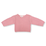 Grown Summer Open Knit Pull Over - Blossom
