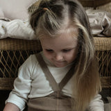 Silly Silas Footless Tights- Peanut Blend