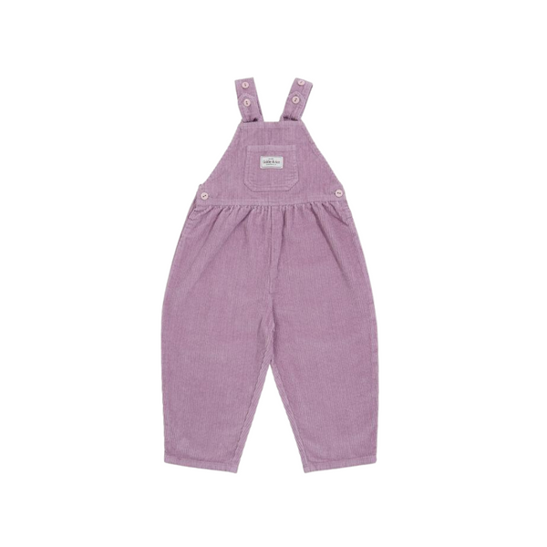 Goldie and Ace Sammy Corduroy Overalls | Lilac