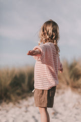 Grown Summer Open Knit Pull Over - Blossom