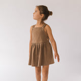 Illoura Anouk Pinafore | Chocolate