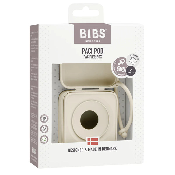 SHORT PRE ORDER Bibs Pacifier Box | Ivory