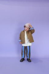 Organic Quilted Denim Jacket