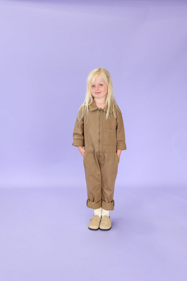 Organic Zip Boilersuit
