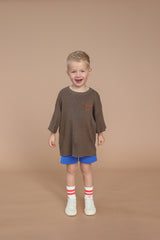 Grown Fishing Club Rib Tee - Mud