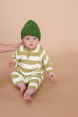 Grown Knitted Pixie Beanie - Verde