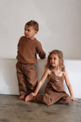 Vintage Denim Jeans - Mocha