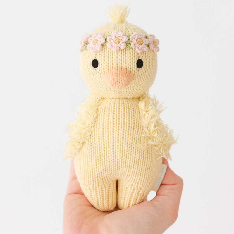 Cuddle + Kind Baby Duckling (blush floral)