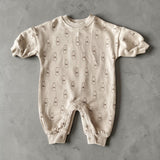 PRE ORDER French Terry Romper | Milk Bottles