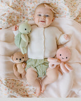 Cuddle + Kind Baby Octopus (soft coral pink)