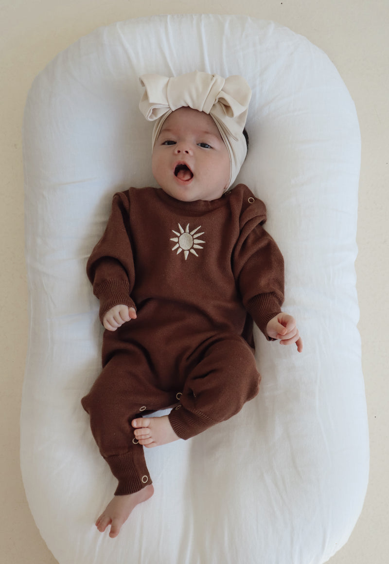 Sun Romper - Carob