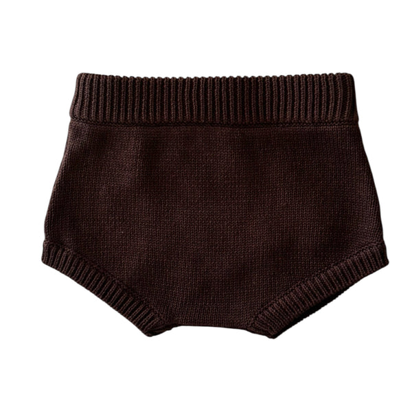 Knitted Bloomers - Espresso