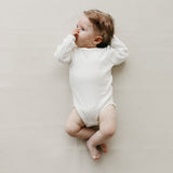 Jamie Kay Pima Cotton Cindy Bodysuit | Milk