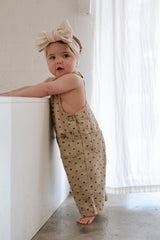 Vintage Denim Overalls - Hearts