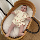 Christmas Tee Romper- Milk