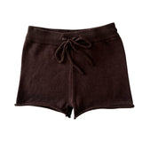 Knitted Shorts - Espresso