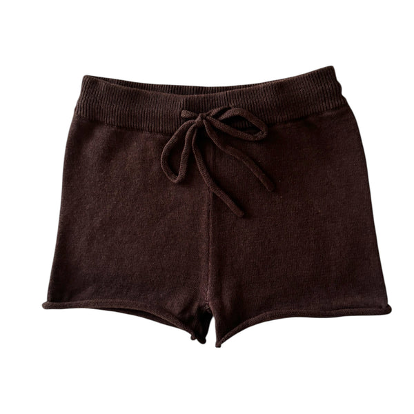 Knitted Shorts - Espresso