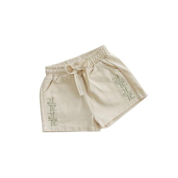 ZL CANVAS SHORTS | TALLOW