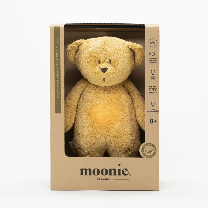 MOONIE 2.0 HONEY- ORGANIC HUMMING BEAR WITH A LAMP