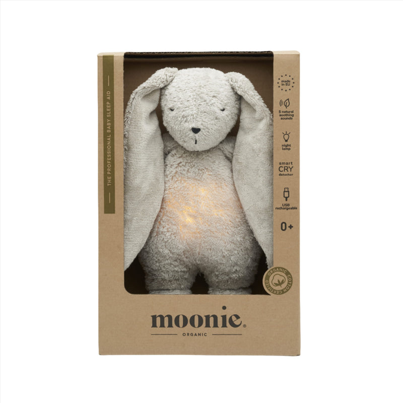 Organic Humming Bunny with Lamp | Gray