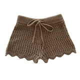 Crochet Shorts | Pecan