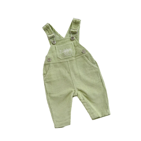 Ziggy Lou OVERALLS | LIME