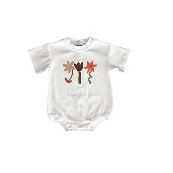 Grow Romper - White