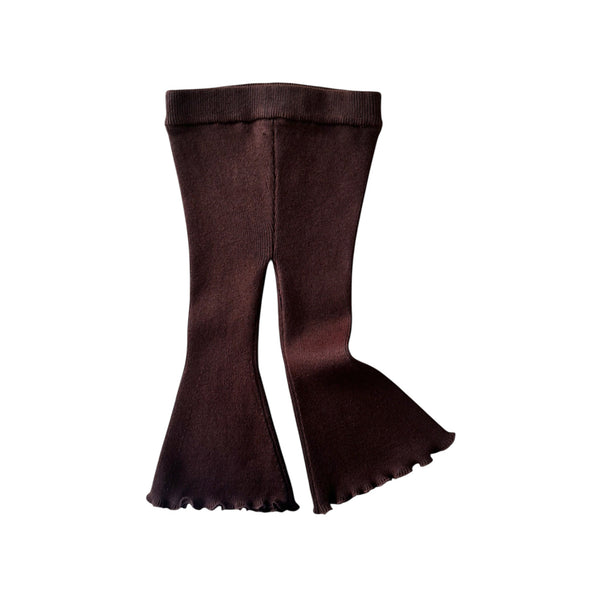 Flared Leggings - Espresso