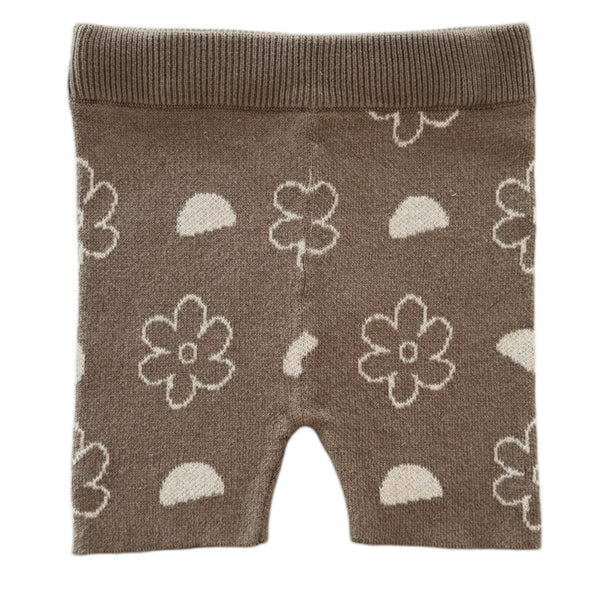 Posy + Pebble Bike Shorts | Pecan + Latte