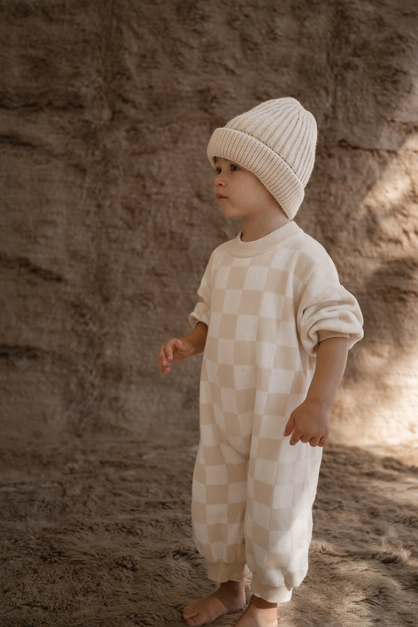 CB Knitted Lounge Suit - Cream